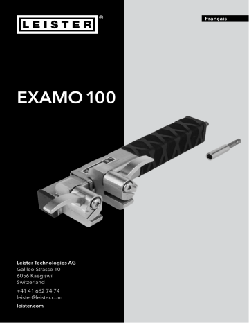 Leister Examo 100 Mode d'emploi | Fixfr