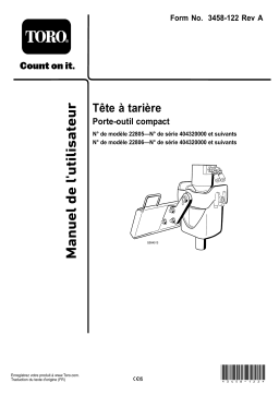 Toro Universal Swivel Auger Compact Utility Loaders, Attachment Manuel utilisateur