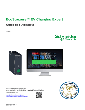 Schneider Electric EcoStruxure™ EV Charging Expert Manuel utilisateur | Fixfr