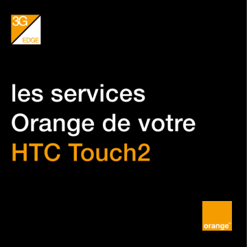 HTC Touch2 orange Manuel utilisateur | Fixfr