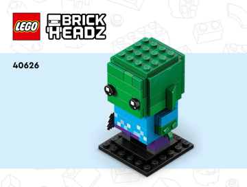 Lego 40626 BrickHeadz Manuel utilisateur | Fixfr