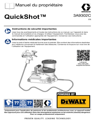 Graco 3A9302C Manuel du propriétaire | Fixfr