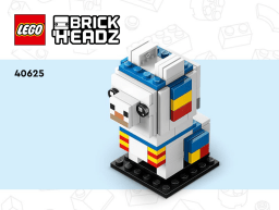 Lego 40625 BrickHeadz Manuel utilisateur