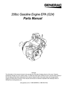 Generac 006431R1 Manuel utilisateur