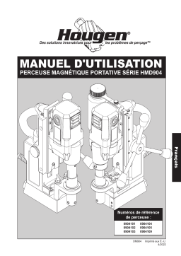 Hougen 0904104 HMD904 Manuel utilisateur