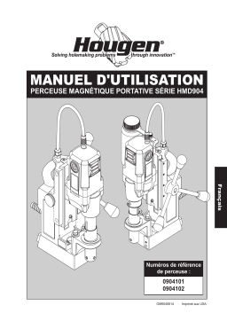 Hougen 0904102 HMD904 Manuel utilisateur