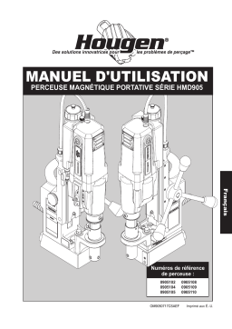 Hougen 0905102 HMD905 Manuel utilisateur