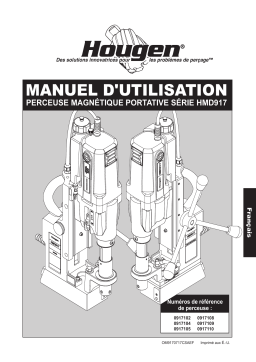 Hougen 0917102 HMD917 Manuel utilisateur