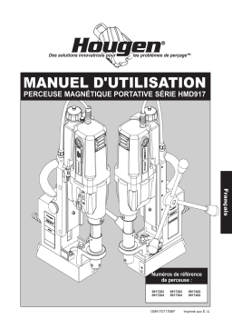 Hougen 0917304 HMD917 Manuel utilisateur