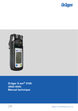 Dräger TM-X-am 5100 Manuel utilisateur