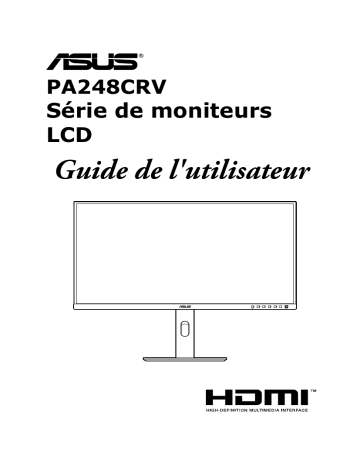 Asus ProArt Display PA248CRV Monitor Mode d'emploi | Fixfr