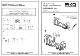 PIKO 54396 Tarp Car LogServ DB AG V, Manuel utilisateur