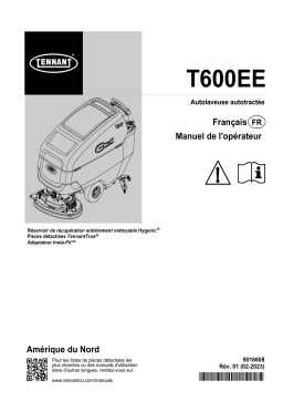 Tennant M-T600,M-T600E Mode d'emploi