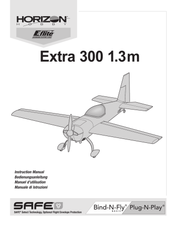 EFL11575 | E-flite EFL11550 Extra 300 3D 1.3m BNF Basic Manuel du propriétaire | Fixfr