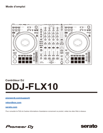Pioneer DDJ-FLX10 DJ Controller Manuel du propriétaire | Fixfr