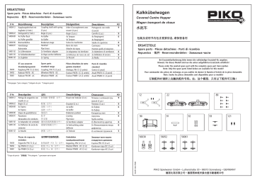 PIKO 54451 Kalkkübelwg. OOk DR Ep. III Manuel utilisateur | Fixfr