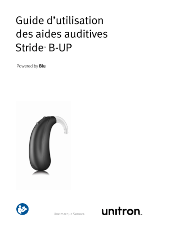 Unitron Stride B-UP Mode d'emploi | Fixfr