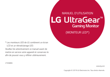 LG Electronics LG ERGO UltraGear 27GN88A-B 27