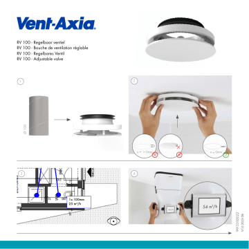 Vent-Axia RV 100 Manuel utilisateur | Fixfr