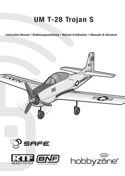 HobbyZone HBZ5600 T-28 Trojan S RTF Manuel du propriétaire