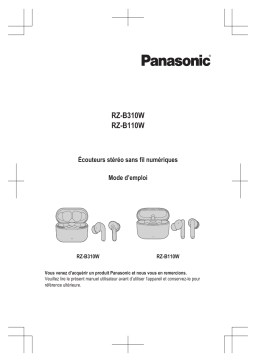 Panasonic RZB310 Mode d'emploi