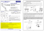 Invision Support &Eacute;cran PC Moniteur Manuel utilisateur