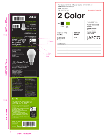 Enbrighten 52190/ZW7105 LED Bulb Manuel utilisateur | Fixfr