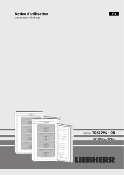Liebherr GP Congélateur: Notice d'utilisation | AI Chat & PDF
