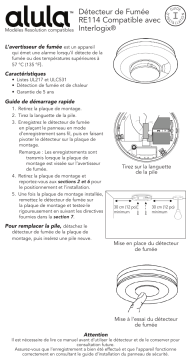 Alula RE114 Détecteur de Fumée Manuel du propriétaire