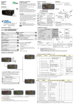 Ascon tecnologic KR1E Controller Manuel utilisateur