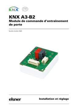 elsner elektronik KNX A3-B2 Manuel utilisateur