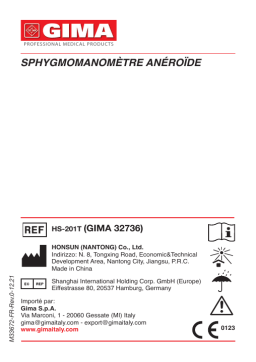 Gima 32736 TOKYO 2 AUTOMATIC SPHYGMO Manuel du propriétaire