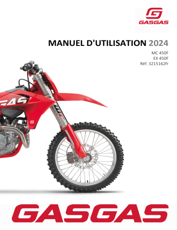 MC 450F | GASGAS EX 450F 2024 Manuel du propriétaire | Fixfr