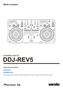 Pioneer DDJ-REV5 DJ Controller Manuel du propriétaire