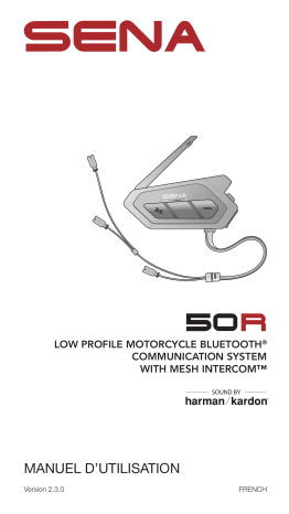 Sena 50R Mode d'emploi | Fixfr