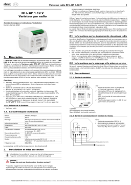 elsner elektronik RF-L-UP 1-10 V Manuel utilisateur