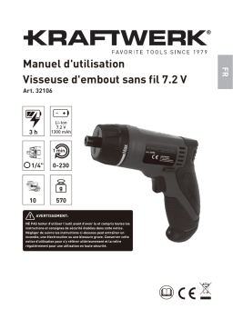 KRAFTWERK 32106 Mode d'emploi