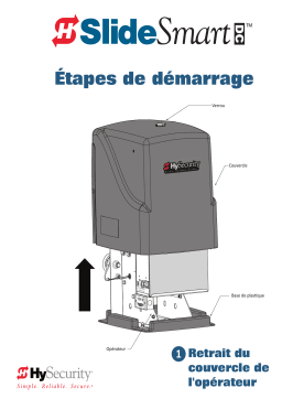 HySecurity SlideSmart DC Guide de démarrage rapide