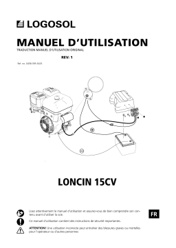 Logosol Loncin 15CV Manuel utilisateur