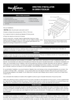 Deckorators Stair Tread Guide d'installation