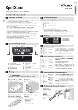 BBC Bircher SpotScan Manuel utilisateur