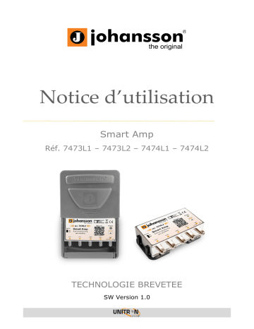 Johansson Smart Amp Manuel du propriétaire | Fixfr