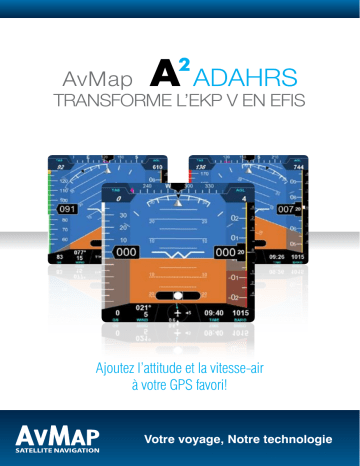 AvMap A2 ADAHRS Manuel utilisateur | Fixfr