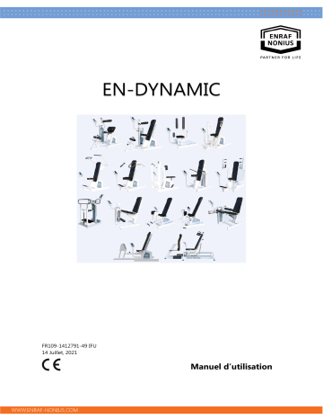 Enraf-Nonius Dynamic MDD Manuel utilisateur | Fixfr