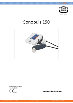 Enraf-Nonius CD-ROM Sonopuls 190 Manuel utilisateur