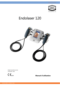 Enraf-Nonius CD-ROM Endolaser 120 Manuel utilisateur