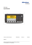 Minebea Intec Batch PR 5500/83 Mode d'emploi