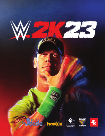 2K WWE 2K23 Manuel du propriétaire | Fixfr