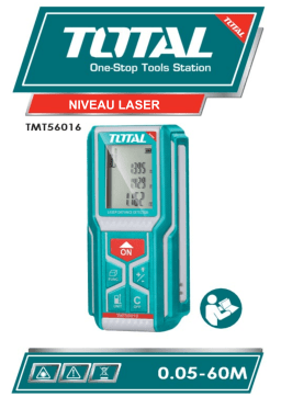 Total TMT56016 LASER DISTANCE METER Manuel du propriétaire