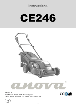 Anova CE246 MOWER Manuel du propriétaire